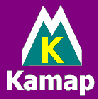 KaMap - software for GPS on palmtops and in satellite navigation